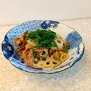 豚肉とれんこんのシャキシャキ炒め